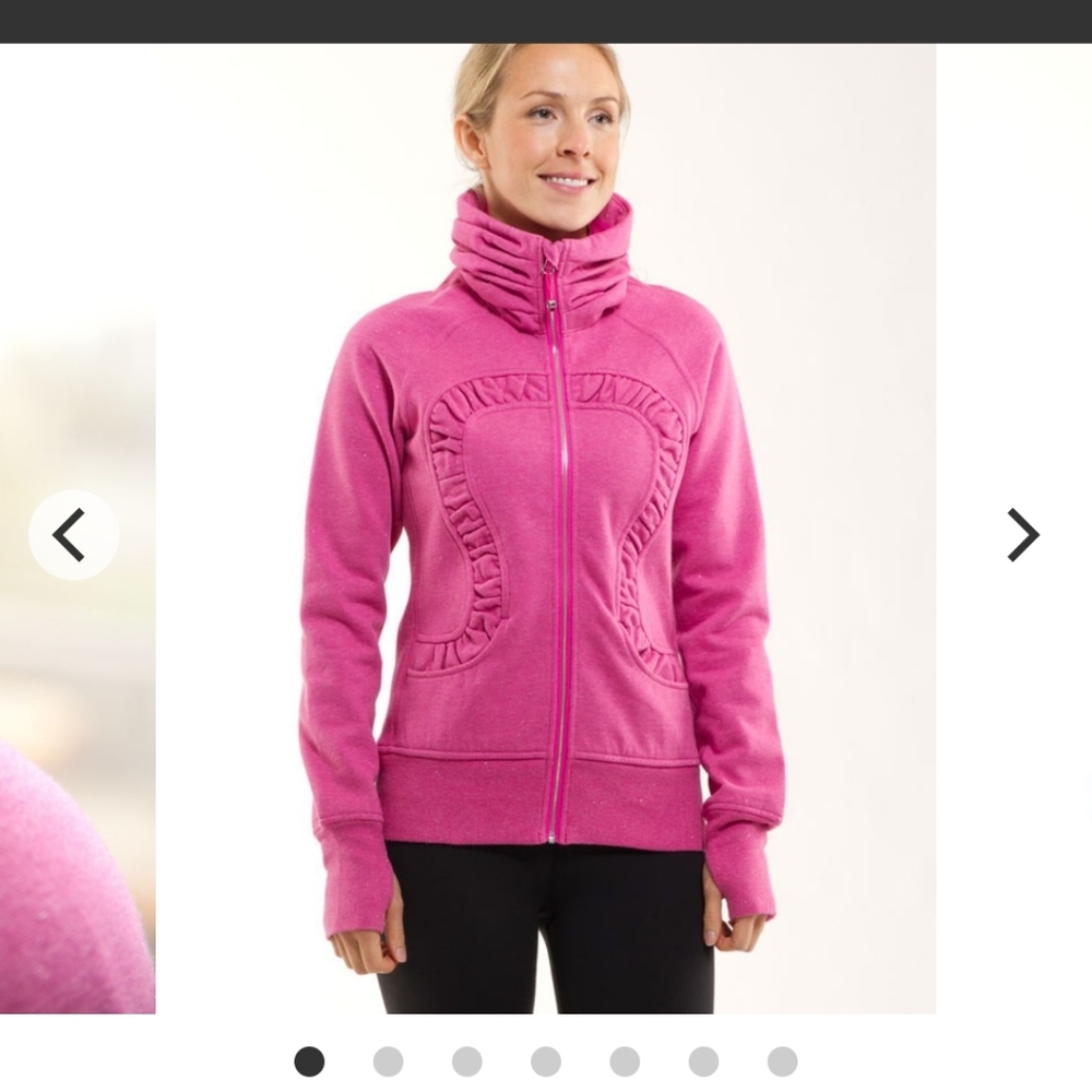 Lululemon Sparkle Limited Edition Cuddle Up Jacket